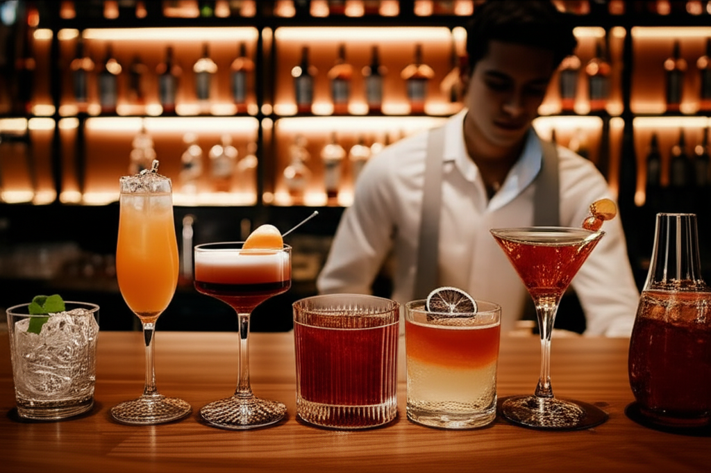Bar and craft cocktails
